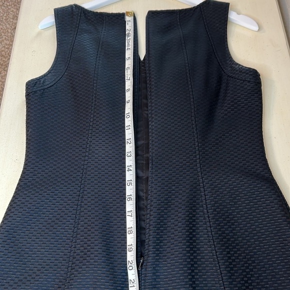 Talbots Silk Blend Textured Fully Lined Classic Little Black Dress Size 8P - Picture 15 of 16